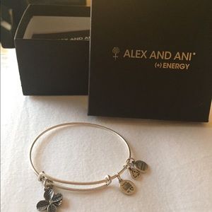 Alex and Ani Lucky Clover Bracelet